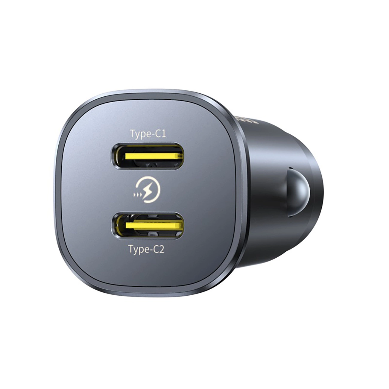 Bilader Baseus GoTrip, 30W, 3A, 2 x USB-C, Svart