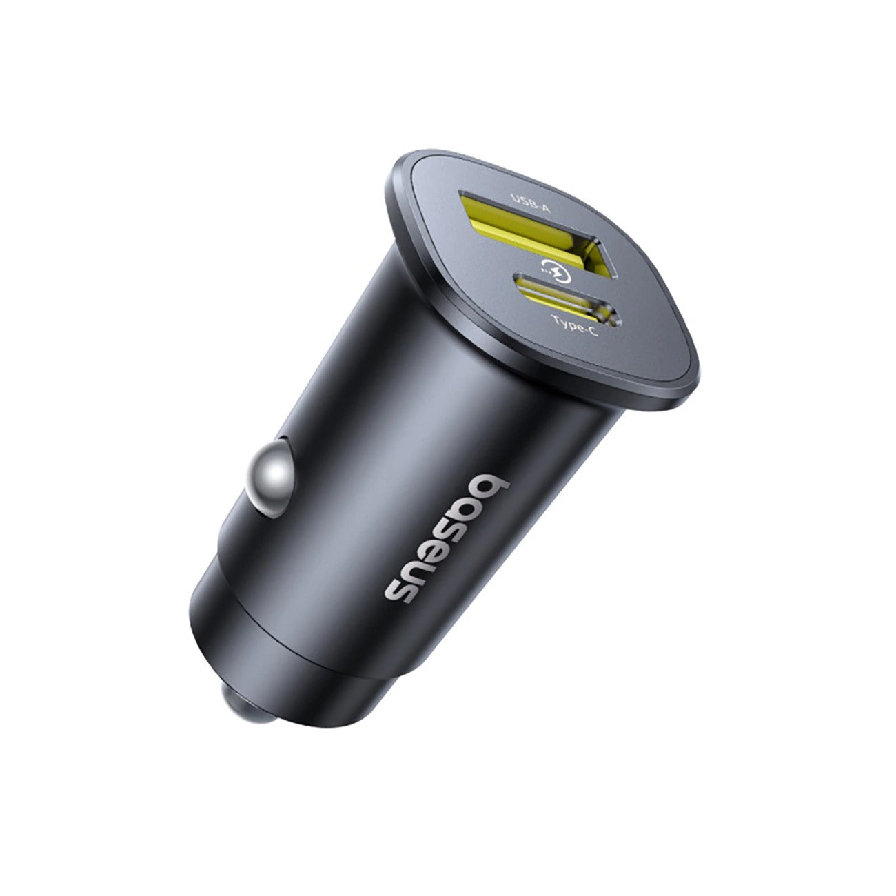 Bilader Baseus GoTrip, 30W, 3A, 1 x USB-A - 1 x USB-C, Svart
