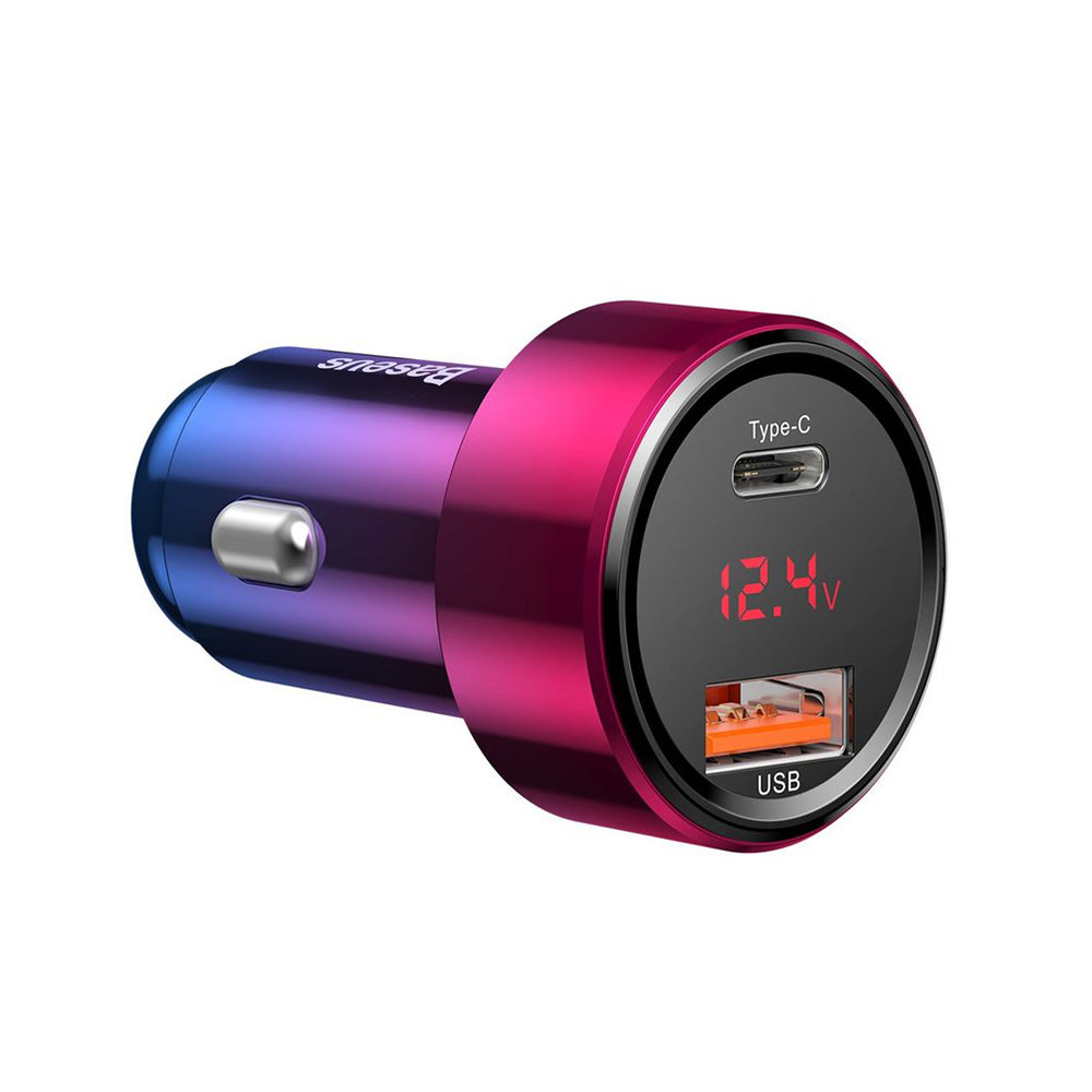Baseus Magic Display Series billader, 45W, 5A, 1 x USB-A - 1 x USB-C, Flerfarget CCMLC20C-09