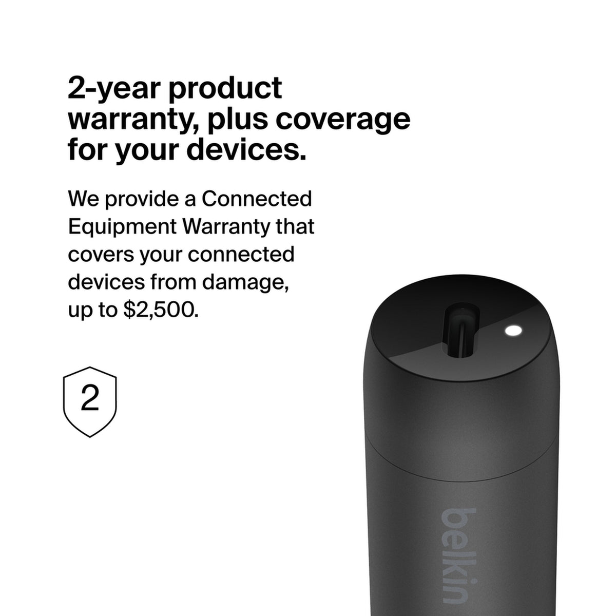 Belkin BoostCharge billader, 30W, 3A, 1 x USB-C, svart CCA004btBK