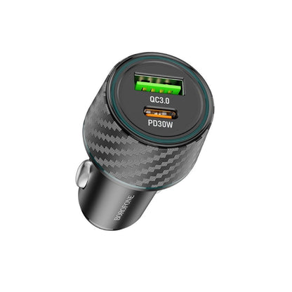 Bilader Borofone BZ21 Brilliant, 48W, 3A, 1 x USB-A - 1 x USB-C, Svart