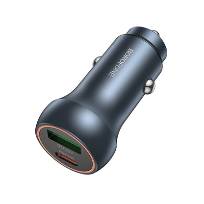 Bilader Borofone BZ32B Fresh, 48W, 3A, 1 x USB-A - 1 x USB-C, Grå