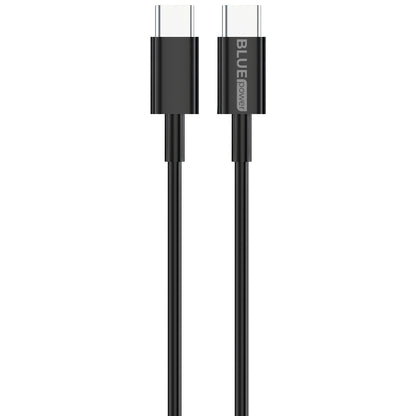 Billader med USB-C-kabel BLUE Power BCC50, 33W, 3A, 1 x USB-A - 1 x USB-C, svart