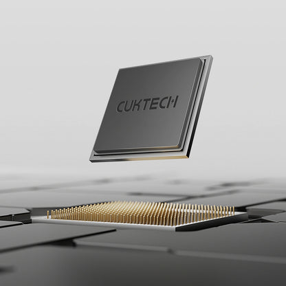 Billader med USB-C-kabel Cuktech CC903P Display, 100W, 5A, 1 x USB-A - 1 x USB-C, Grå