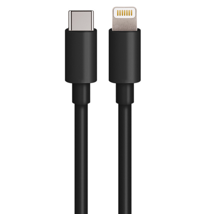 Bilader med Lightning-kabel MaXlife MXCC-04, 20W, 3A, 1 x USB-A - 1 x USB-C, Svart
