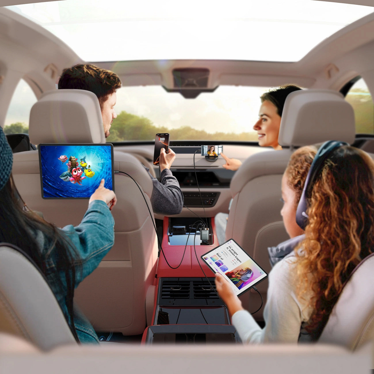 Bilader med USB-C / Lightning-kabel Joyroom JR-CCL05, 30W, 3A, 1 x USB-A - 1 x USB-C, Grå
