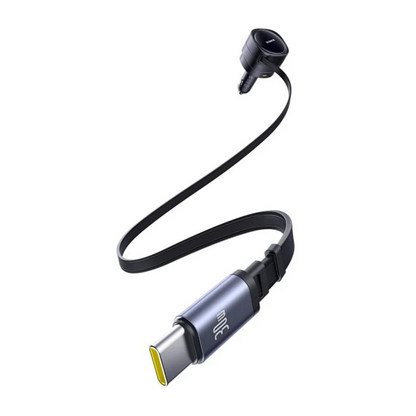 Baseus Enjoyment Max billader med USB-C-kabel, 90 W, 1 x USB-A – 1 x USB-C, svart C00035507121-03