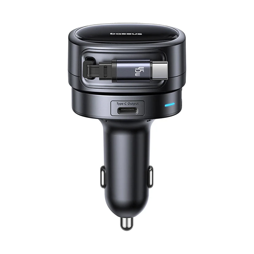 Bilader med USB-C-kabel Baseus PrimeTrip VR1, 60W, 3A, 1 x USB-A - 1 x USB-C, Svart C00069001121-00