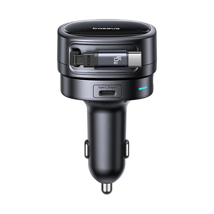 Bilader med USB-C-kabel Baseus PrimeTrip VR1, 60W, 3A, 1 x USB-A - 1 x USB-C, Svart C00069001121-00