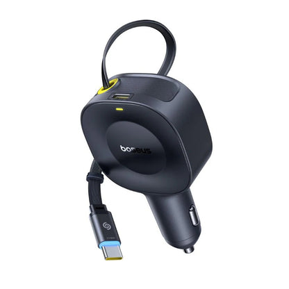Bilader med USB-C-kabel Baseus PrimeTrip VR2, 30W, 3A, 1 x USB-C, Svart C0206400
