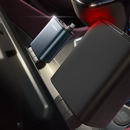 Bilader med USB-C-kabel Lisen, 57W, 3A, 1 x USB-A - 1 x USB-C, Svart YL0325010016