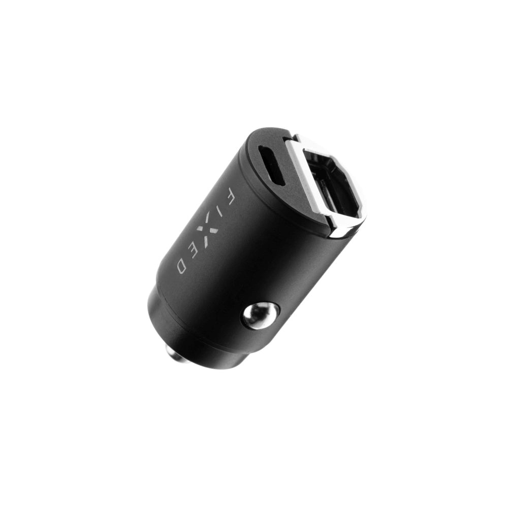 Bilader Fixed, 30W, 3A, 1 x USB-A - 1 x USB-C, Svart
