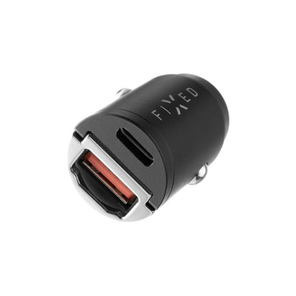 Bilader Fixed, 30W, 3A, 1 x USB-A - 1 x USB-C, Svart