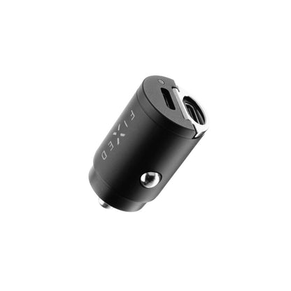 Bilader Fixed, 30W, 3A, 2 x USB-C, Svart