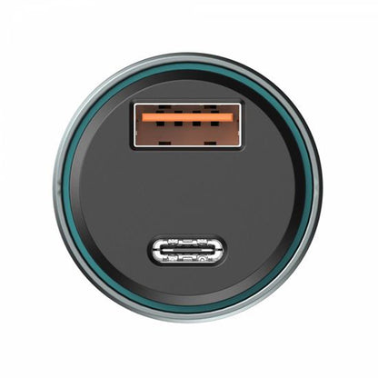 Bilader HAVIT CC2017, 45W, 3A, 1 x USB-A - 1 x USB-C, Svart Blå