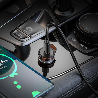 Bilader HOCO NZ16, 30W, 3A, 1 x USB-C, Grå