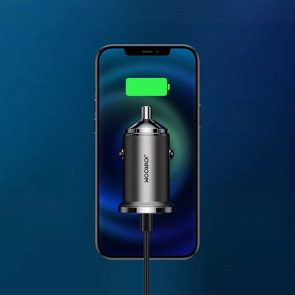 Bilader Joyroom C-A35, 45W, 5A, 1 x USB-A - 1 x USB-C, Grå