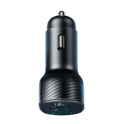 Bilader Joyroom JR-CCD04, 30W, 3A, 1 x USB-A - 2 x USB-C, Svart