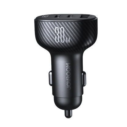 Bilader Joyroom JR-CCD04, 30W, 3A, 1 x USB-A - 2 x USB-C, Svart