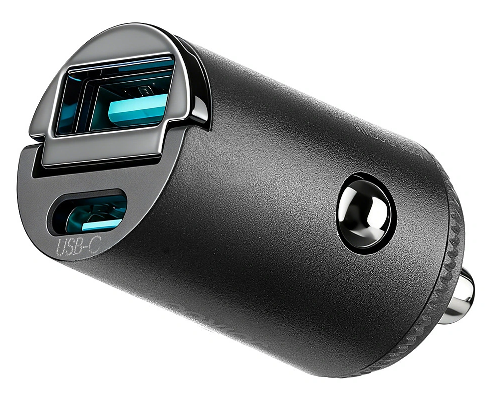 Joyroom JR-CCN18 billader, 65W, 1 x USB-A - 1 x USB-C, svart