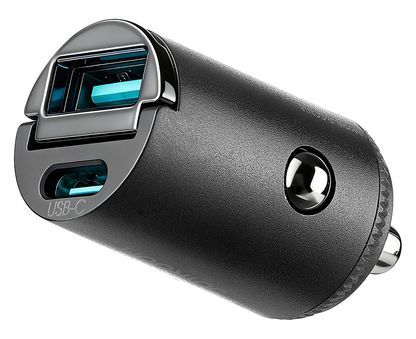 Joyroom JR-CCN18 billader, 65W, 1 x USB-A - 1 x USB-C, svart