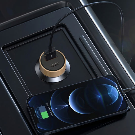 Bilader Lito IN-C04, 52W, 3A, 1 x USB-A - 1 x USB-C, Svart