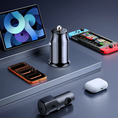 Orico PowerMini Billader, 30W, 3A, 1 x USB-A - 1 x USB-C, Svart