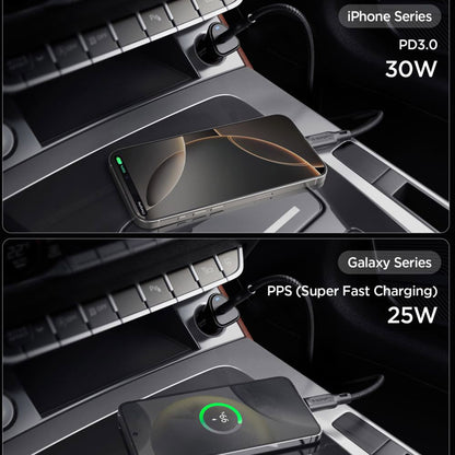 Spigen EV301 Essential billader, 30W, 3A, 1 x USB-C, Svart ACP08699