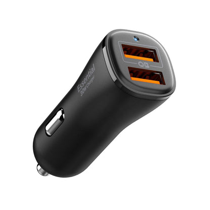 Bilader Spigen EV302 Essential, 30W, 3A, 2 x USB-A, Svart ACP08700
