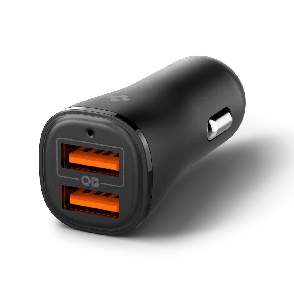 Bilader Spigen EV302 Essential, 30W, 3A, 2 x USB-A, Svart ACP08700