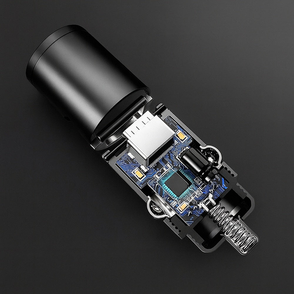 Bilader Techsuit C5 NanoVolt, 30W, 3A, 1 x USB-C, Svart