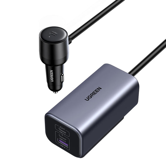 UGREEN EC706 Billader, 150W, 5A, 1 x USB-A - 3 x USB-C, Svart