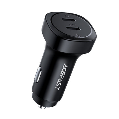 Bilader Acefast B2, 72W, 3A, 2 x USB-C, Svart