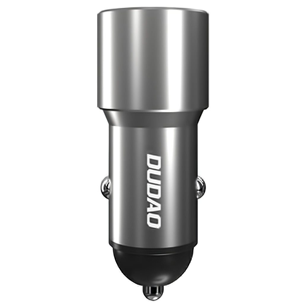 USB Billader Dudao R4PQ, 1 X USB - 1 X USB Type-C, 22,5 W, Quick Charge - Power Delivery, Grå