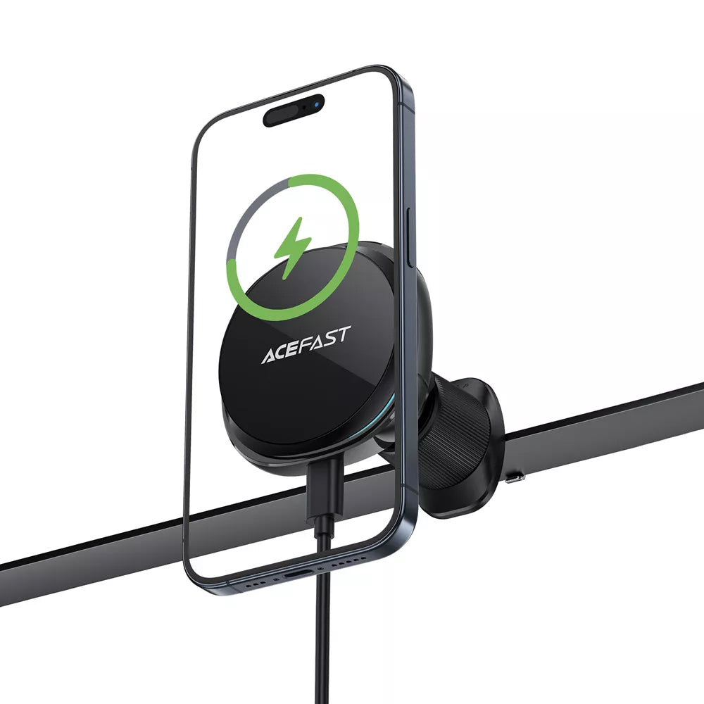 Trådløs Bil Lader Acefast D31, 15W, 1.67A, Svart