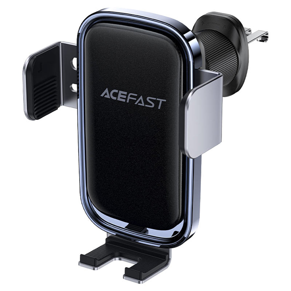 Trådløs Bil Lader Acefast D39 med Solcellepanel, 15W, 1.67A, Svart