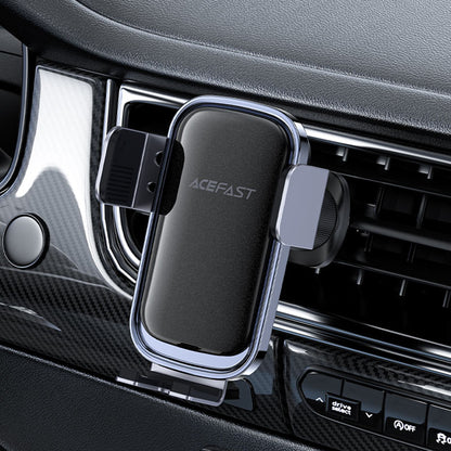 Trådløs Bil Lader Acefast D39 med Solcellepanel, 15W, 1.67A, Svart