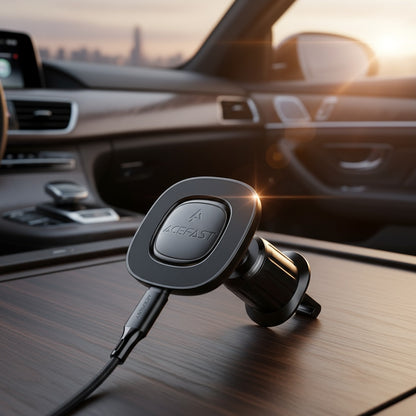 Trådløs Bil Lader Acefast D46, 15W, 1.67A, Svart