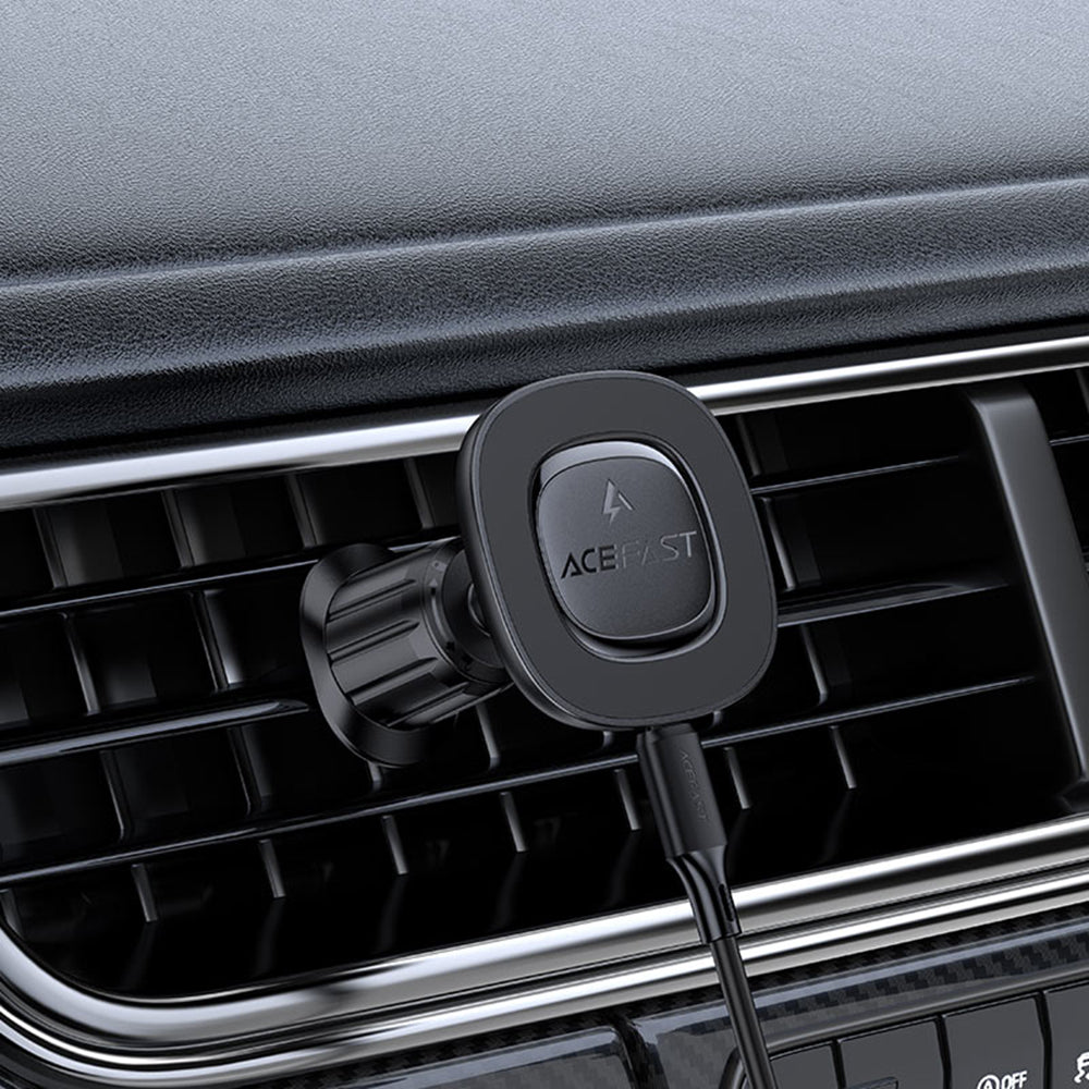 Trådløs Bil Lader Acefast D46, 15W, 1.67A, Svart