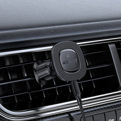 Trådløs Bil Lader Acefast D46, 15W, 1.67A, Svart