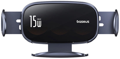 Baseus LightChaser trådløs bilopplader, 15W, 1.67A, Svart C40355901111-00