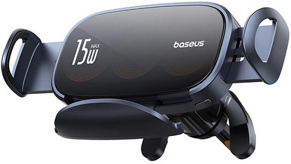 Baseus LightChaser trådløs bilopplader, 15W, 1.67A, Svart C40355901111-00