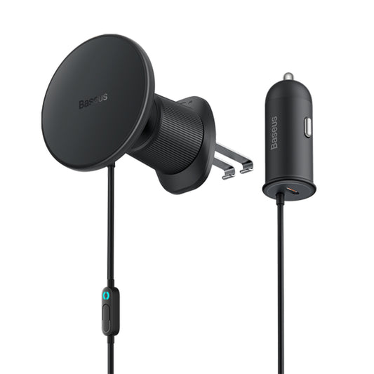 Trådløs Bil Lader Baseus CW01, 15W, 1.67A, Svart C0013A01