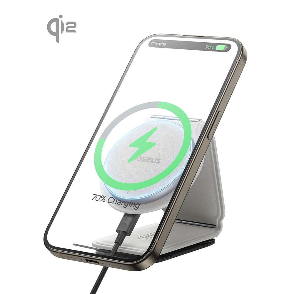 Incarcator Auto Wireless Baseus PrimeTrip C02, 15W, 1.67A, Sølv C40169003211-00