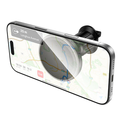 Trådløs Bil Lader Borofone BH224 Flash, 15W, 1.67A, Svart