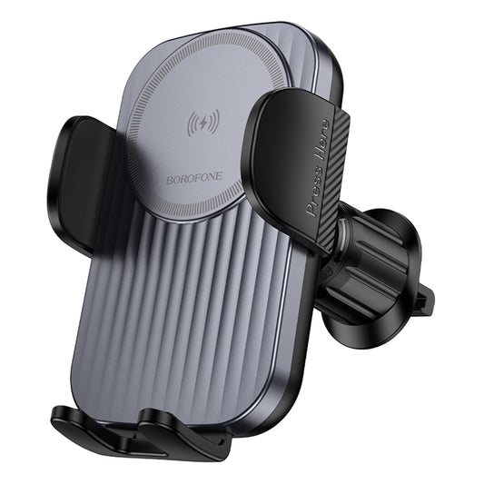 Trådløs Bil Lader Borofone BH221 Path, 15W, 1.67A, Svart