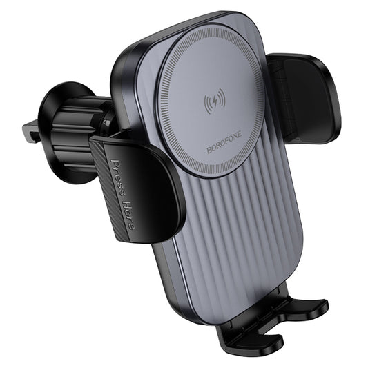 Trådløs Bil Lader Borofone BH221 Path, 15W, 1.67A, Svart