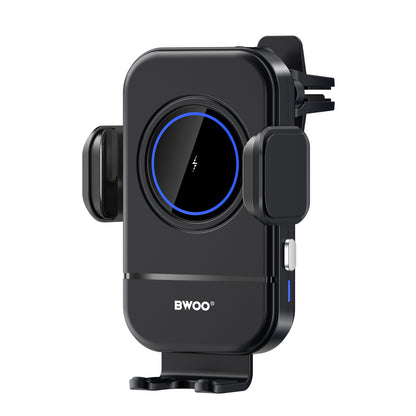 Trådløs billader BWOO ZJ137, 15W, 1,67A, svart