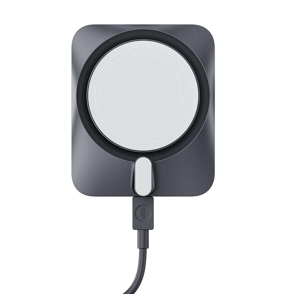 Trådløs Bil Lader ESR CryoBoost, 15W, 1.67A, Sølv