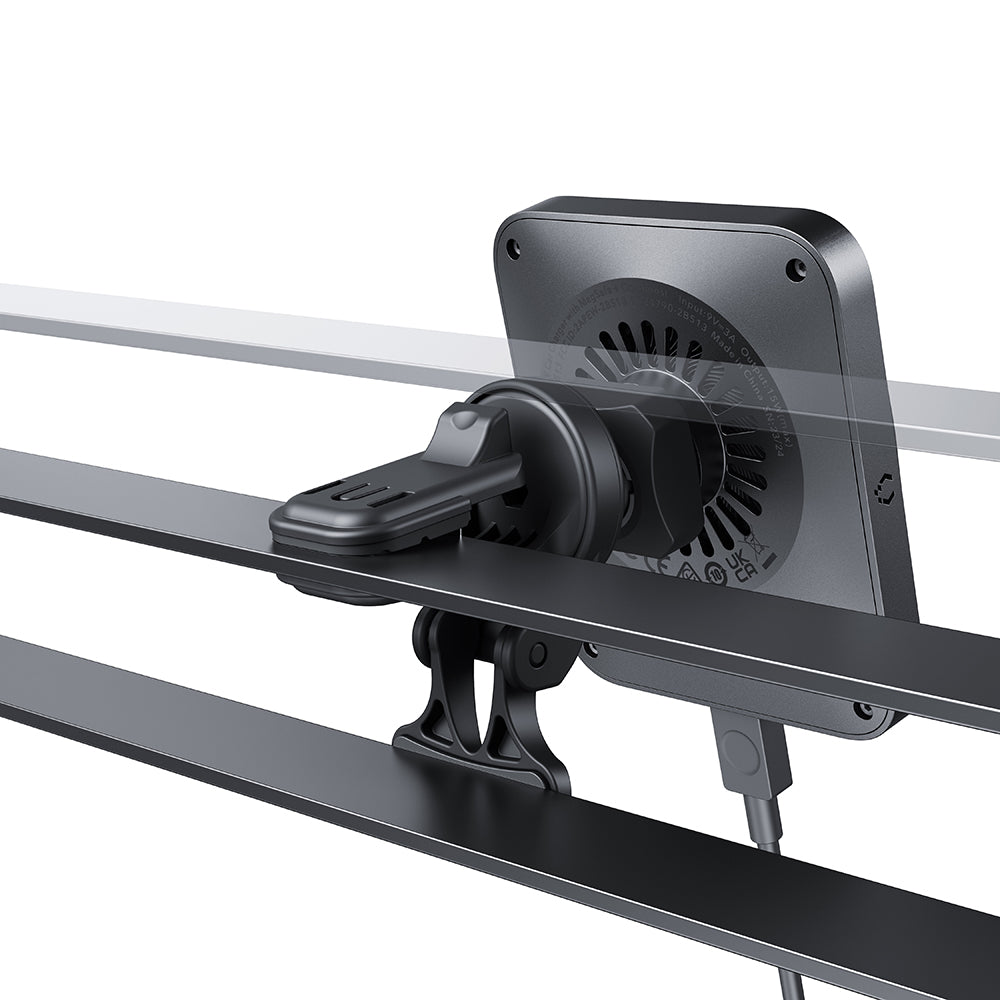 Trådløs Bil Lader ESR CryoBoost, 15W, 1.67A, Sølv